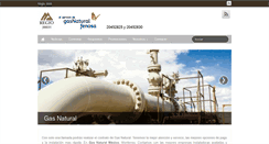 Desktop Screenshot of gasnaturalmexico.net